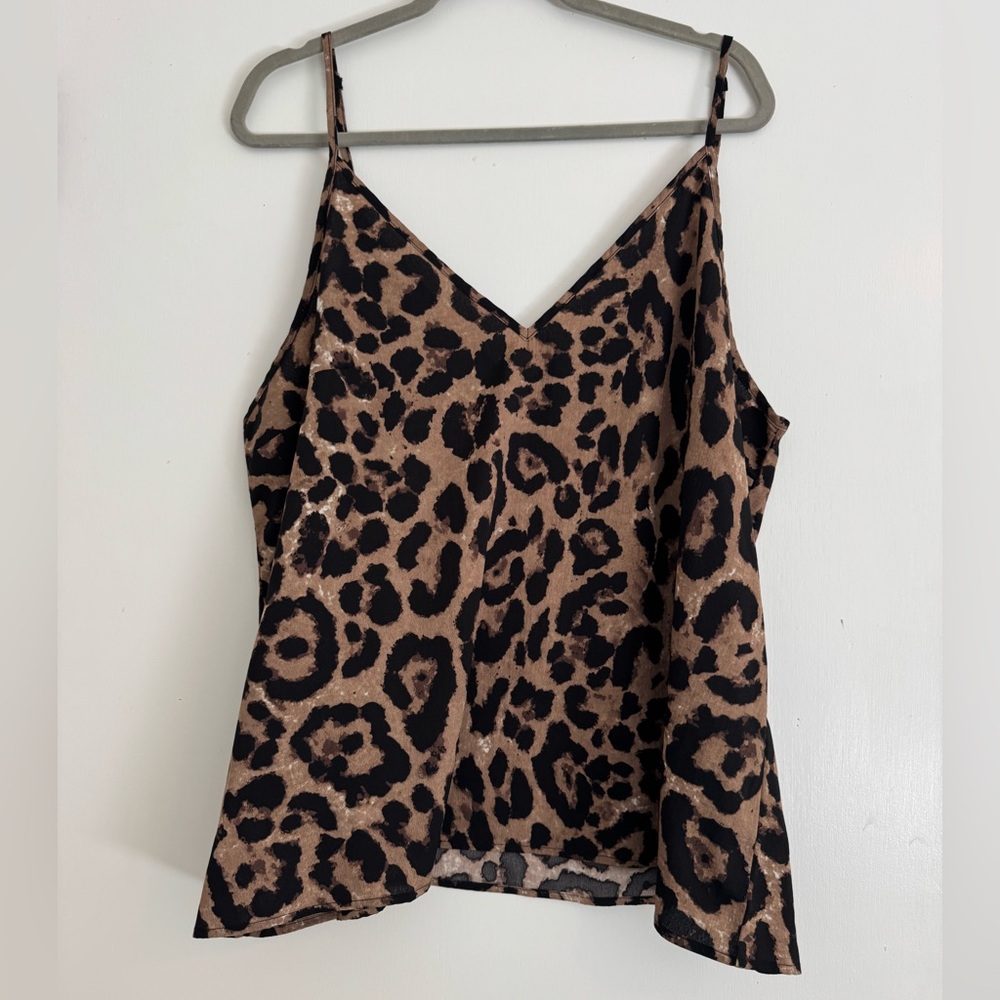 Leopard Print Women's Camisole Top